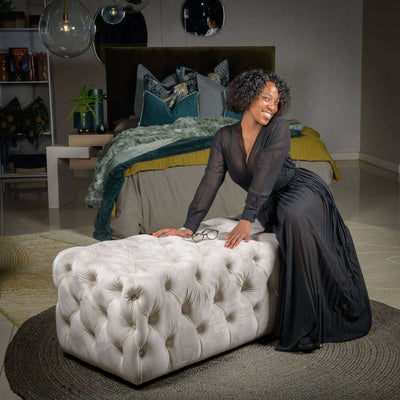 Not sure how to style your home with an ottoman?