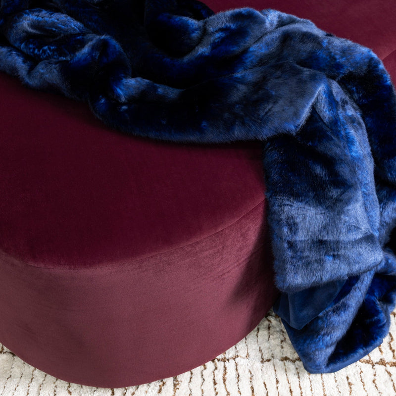 Montparnos Faux Fur Throw
