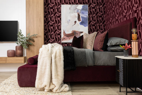 Bedroom design and styling by Giava Interiors based in South Africa