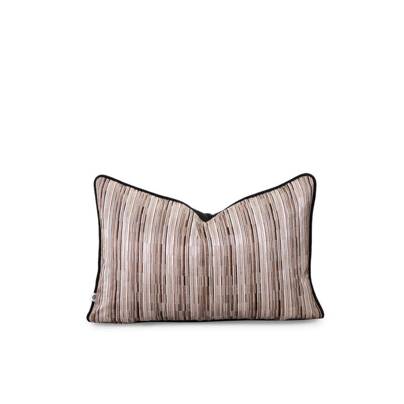 Mobel scatter cushion with elegant striped pattern, designed to enhance any interior decor.