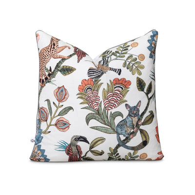 Animal print linen scatter cushion by Giava Interiors made in South Africa
