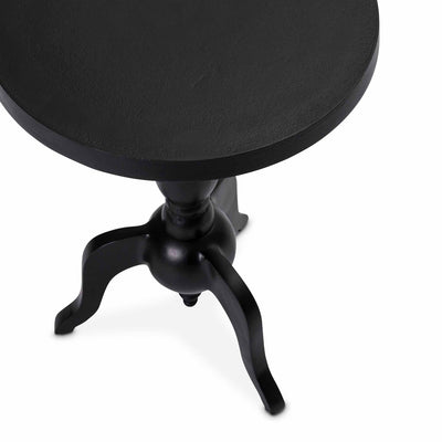 Tabletop detail of the Alu side table with shaped leg detail by Giava Interiors in South Africa