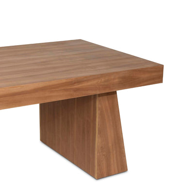 Elegant, durable and stylish solid Kiaat Riki dining table by Giava Interiors handcrafted in South Africa
