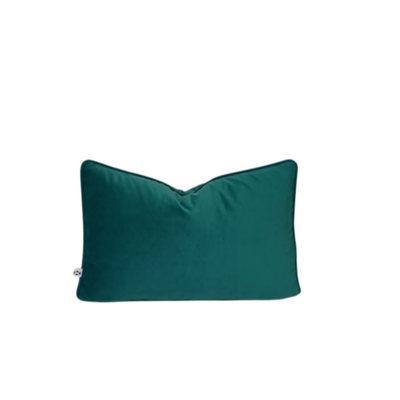 Bright turquoise vevet scatter cover by Giava Interiors made in South Africa