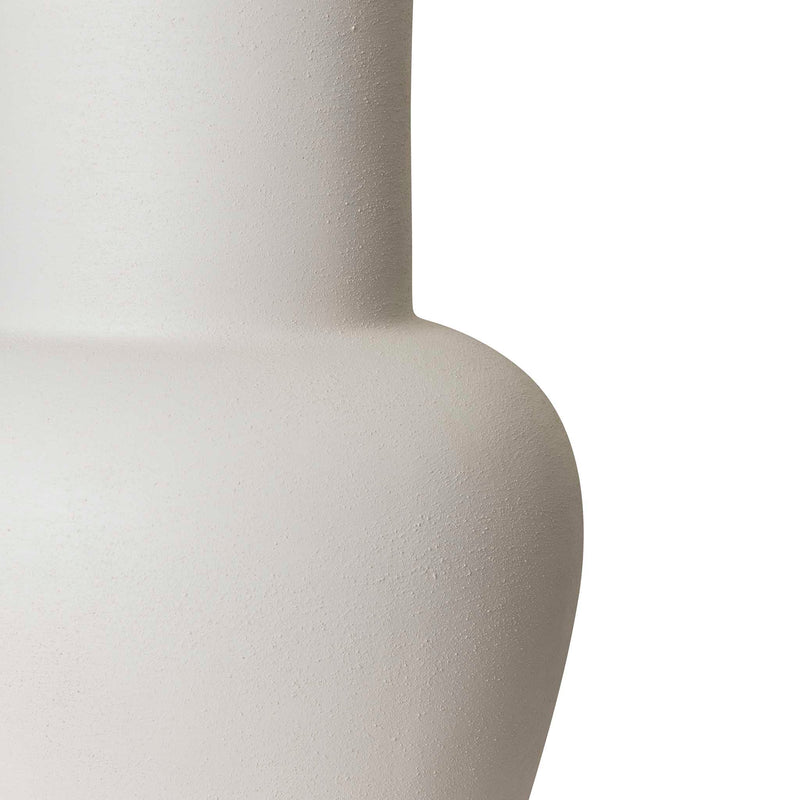 Closeup of the textured baluster lamp base. Made in South Africa by Giava Interiors 