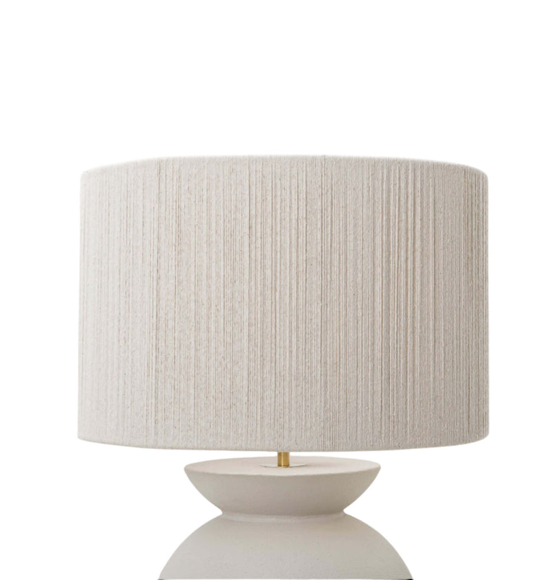 Handwoven cotton twine lamp shade by Giava Interiors,made in South Africa