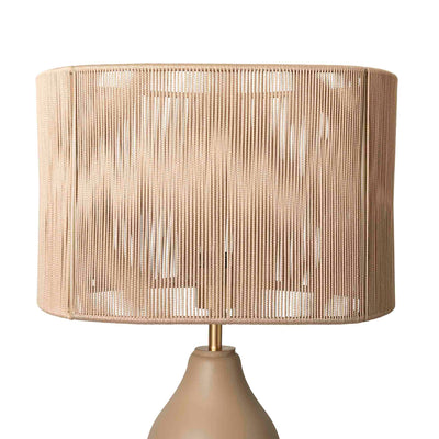 Handwoven otton shade in tan by Giava Interiors made in South Africa