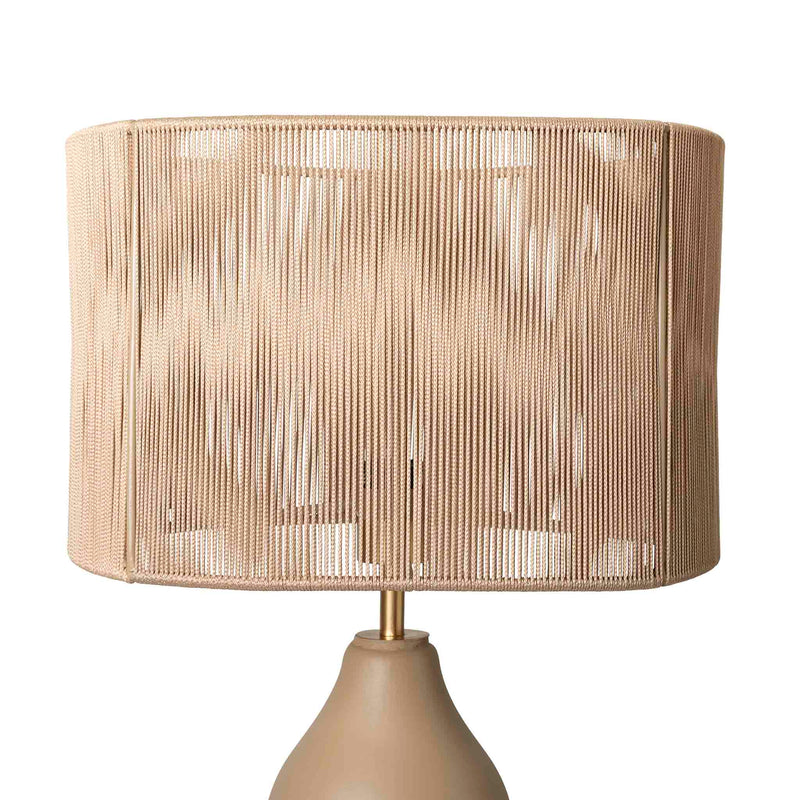 Handwoven otton shade in tan by Giava Interiors made in South Africa