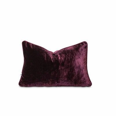 Deep wine red velvet scatter by Giava Interiors. Made in South Africa