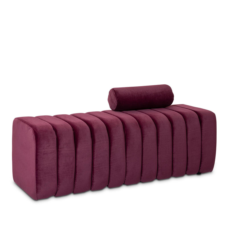 LieVin Fluted Ottoman