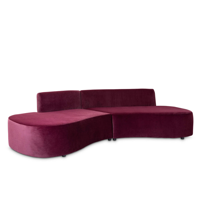 Volute Curved Couch