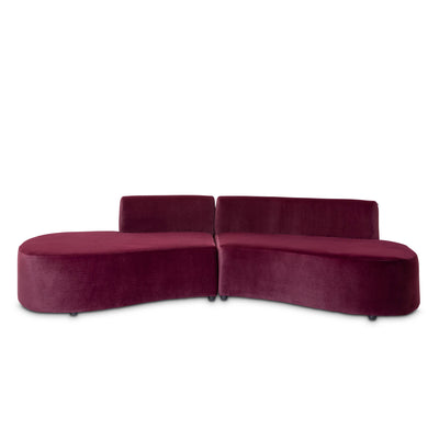 Volute Curved Couch