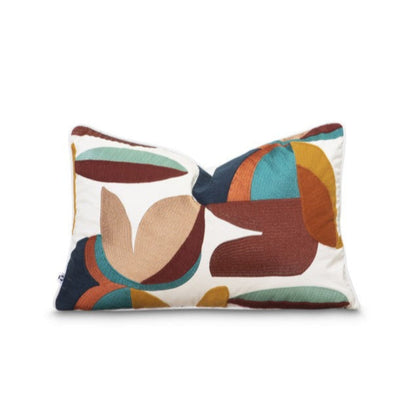 Multicolour embroidered scatter cover by Giva Interiors. Made in South Africa
