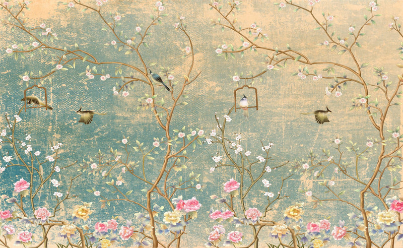 Asian Landscape Wall Mural