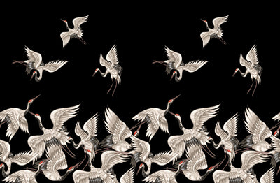 Crane Wall Mural