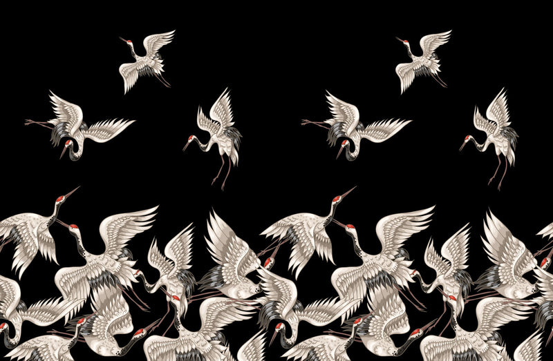 Crane Wall Mural