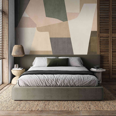 Soft pastel coloured wallpaper by Giava Interiors. Made in South Africa