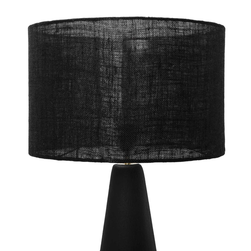 Hessian Shade on Cone Table Lamp by Giava Interiors made in South Africa