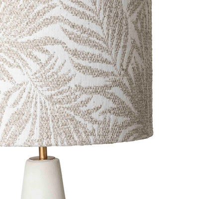 Textured Lampshade in natural colours by Giava Interiors made in South Africa