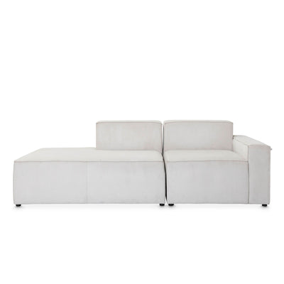 Front view of the Lee daybed couch by Giava Interiors, a modern luxury furniture piece, handmade in South Africa for elegant spaces