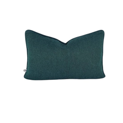 Teal and blue speckled cushion cover by Giava Interiors made in South Africa