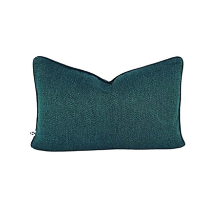 Teal and blue speckled cushion cover by Giava Interiors made in South Africa