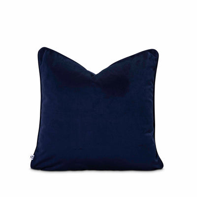 Navy velvet scatter cushion cover by Giava Interiors made in South Africa