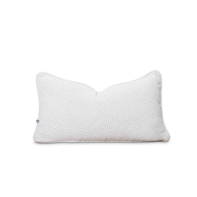 White dotted scatter cushion cover by Giava Interiors. Made in South Africa 