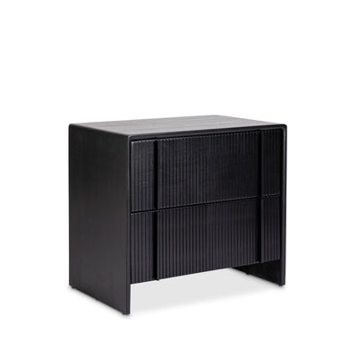 Ebony side table with 2 drawers by Giava Interiors made in South Africa