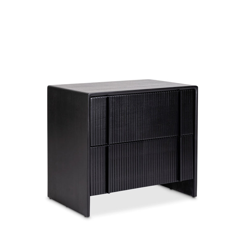 Ebony side table with 2 drawers by Giava Interiors made in South Africa