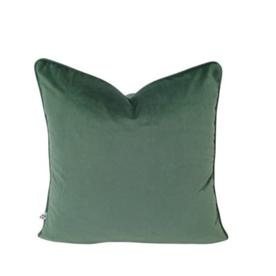 Olive velvet scatter cushion by Giava Interiors made in South Africa
