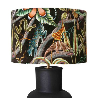 Pangolin Park Night Velvet lampshade by Giava Interiors made in South Africa