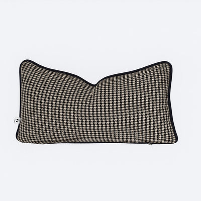 Black &white checked cushion cover by Giava Interiors made in South Africa