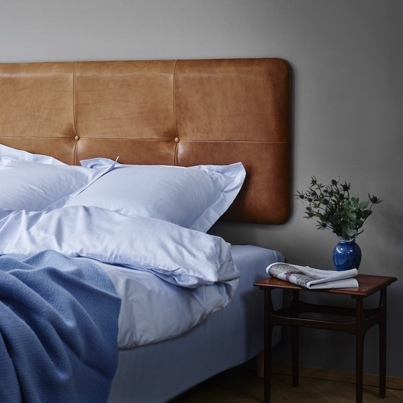 Slim Line Button Headboard In Leatherette