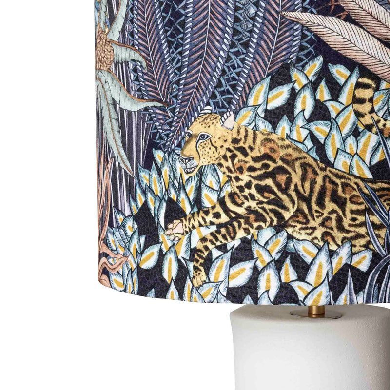 Sabie Forest lamp shade closeup. Made in South Africa by Giava Interiors 