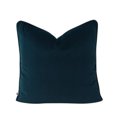 A dark teal velvet scatter cushion by Giava Interiors made in South Africa