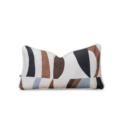 Blue and brown shades scatter cushion cover by Giava Interiors. Made in South Africa