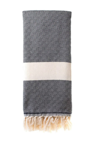 Woven herringbone throw by Giava Interiors made in South Africa