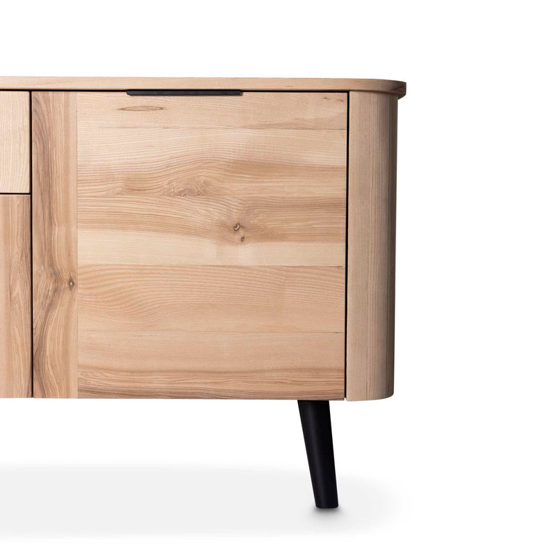 Corner detail of the Willow Sideboard Table. Designed by Giava Interiors. Made in South Africa