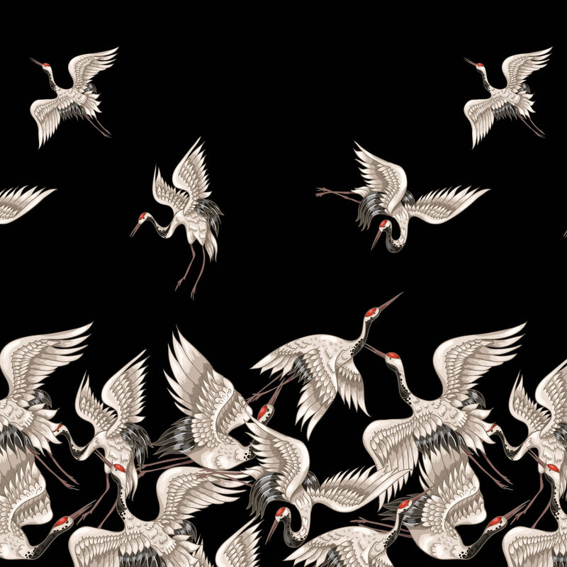 Crane Wall Mural - DIYGIRLS