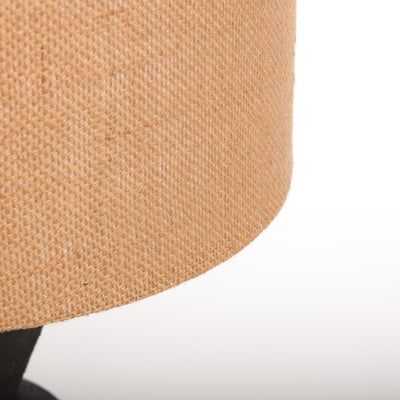 Hessian Drum Shade in Natural - DIYGIRLS