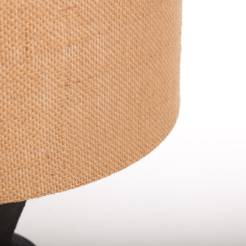 Hessian Drum Shade in Natural - DIYGIRLS