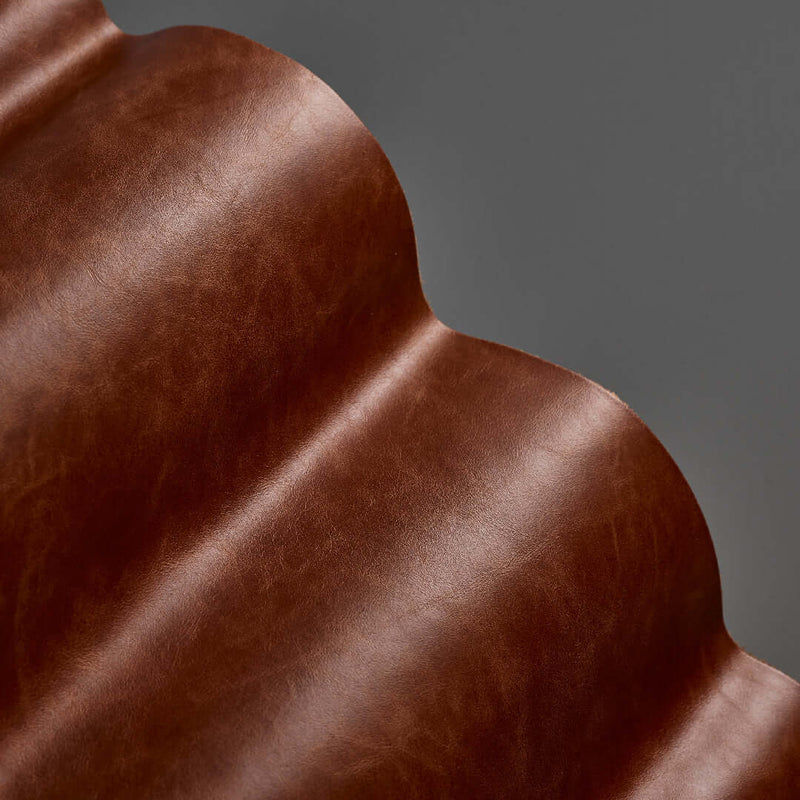 Hooked Headboard In Leather - DIYGIRLS