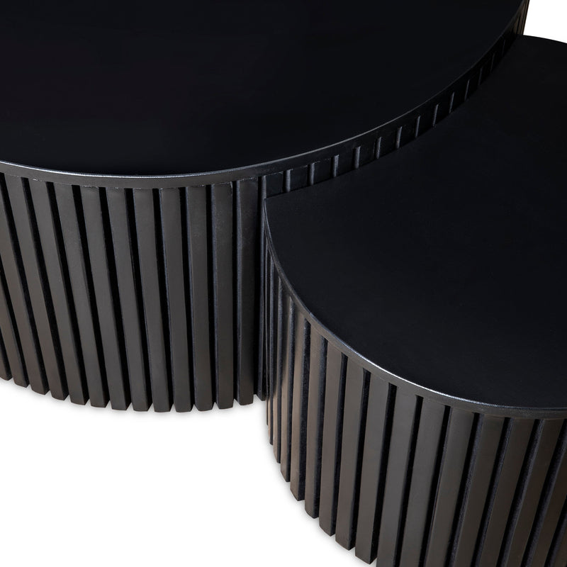 Palais Nesting Coffee Table in Ebony - DIYGIRLS
