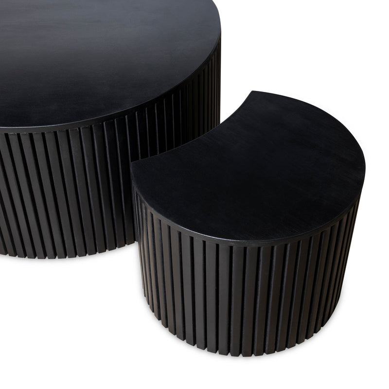 Palais Nesting Coffee Table in Ebony - DIYGIRLS