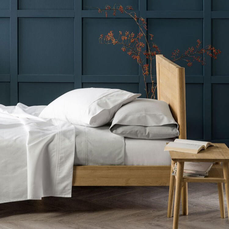 Grey Oxford 500TC Bamboo Cotton Duvet Set – King XL