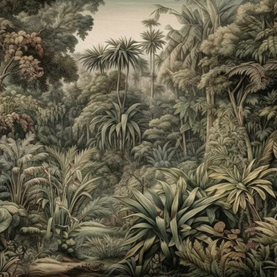 Rainforest Wall Mural - DIYGIRLS