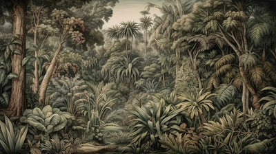 Rainforest Wall Mural - DIYGIRLS