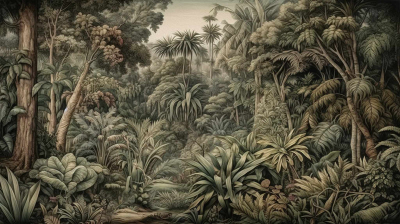 Rainforest Wall Mural - DIYGIRLS